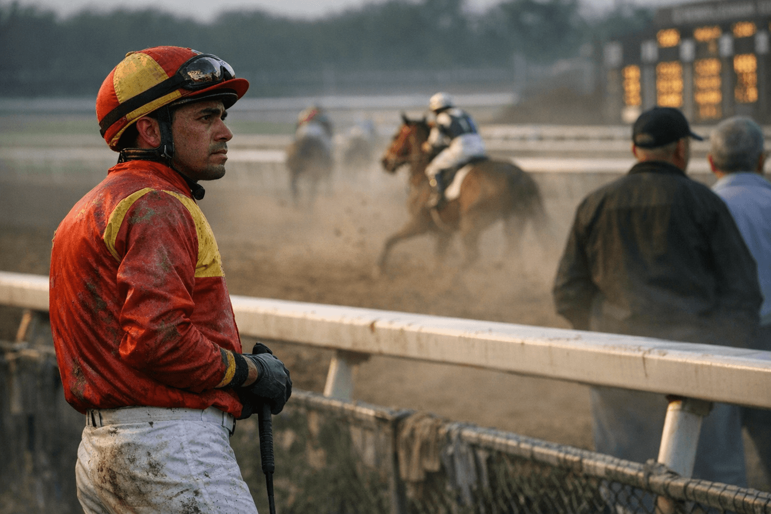 Jockey Eliseo Ruiz Under Investigation After Suspicious Race Finish at Parx