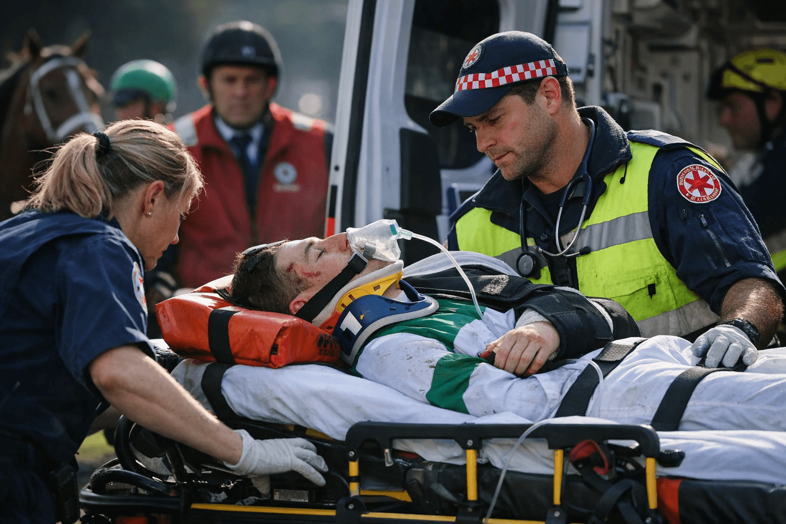 Josh Parr Hospitalised With Shoulder Injury, Concussion After Barrier Incident