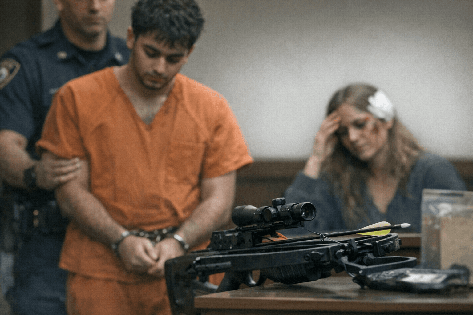 Lawrence Man Pleads Not Guilty to Crossbow Attack on Sister
