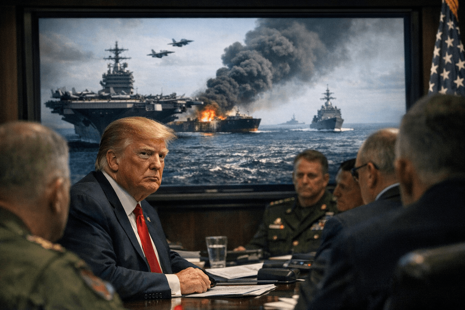 Trump Threatens Iran Strikes, Setting Tuesday Deadline to Reopen Strait