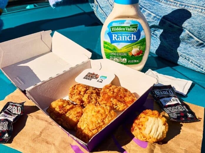 Taco Bell reintroduces Crispy Chicken Nuggets, debuts Hidden Valley Diablo Ranch